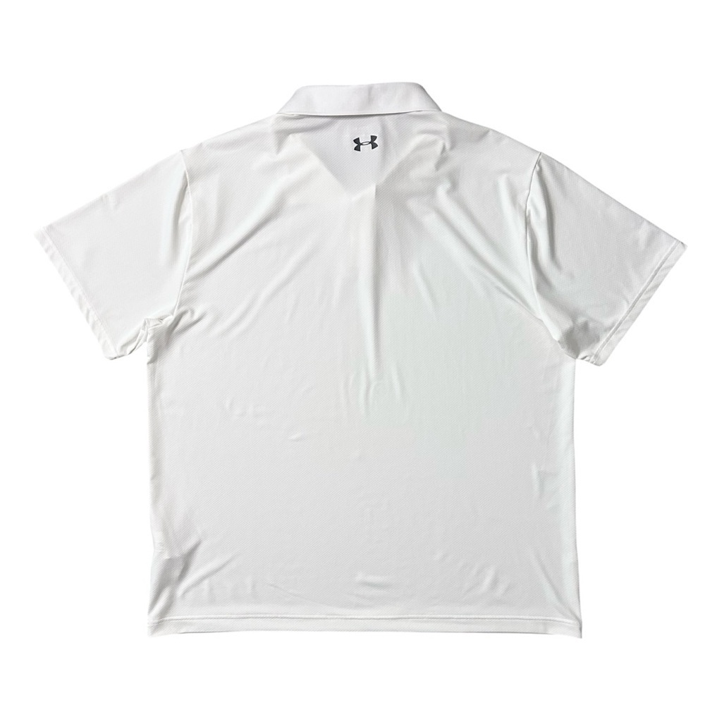 Under Armour The Performance Polo Short Sleeve Shirt White Size XXL - Picture 2 of 7